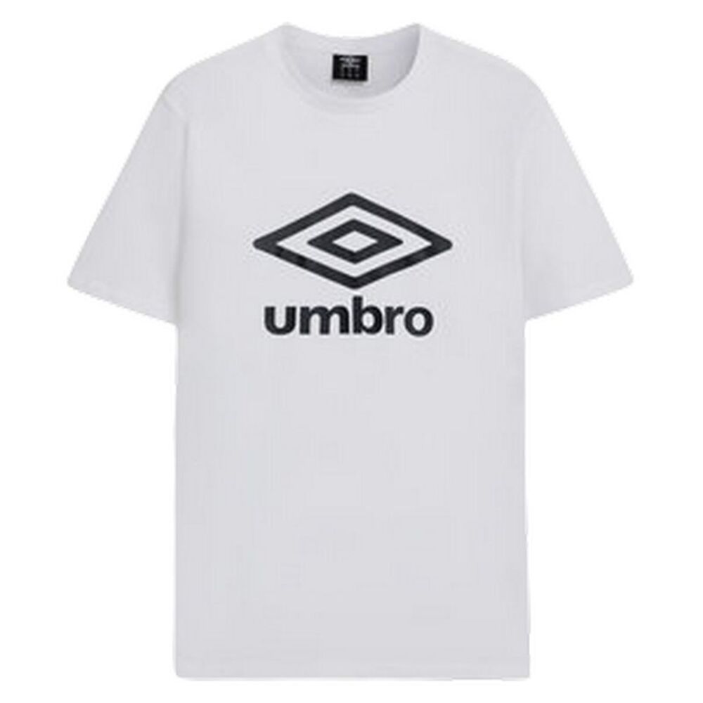 Umbro Childrens/Kids Big Logo Crew Neck / White